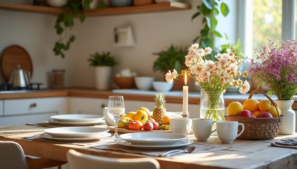 Cuisine de style campagne : charme rustique et modernité conviviale