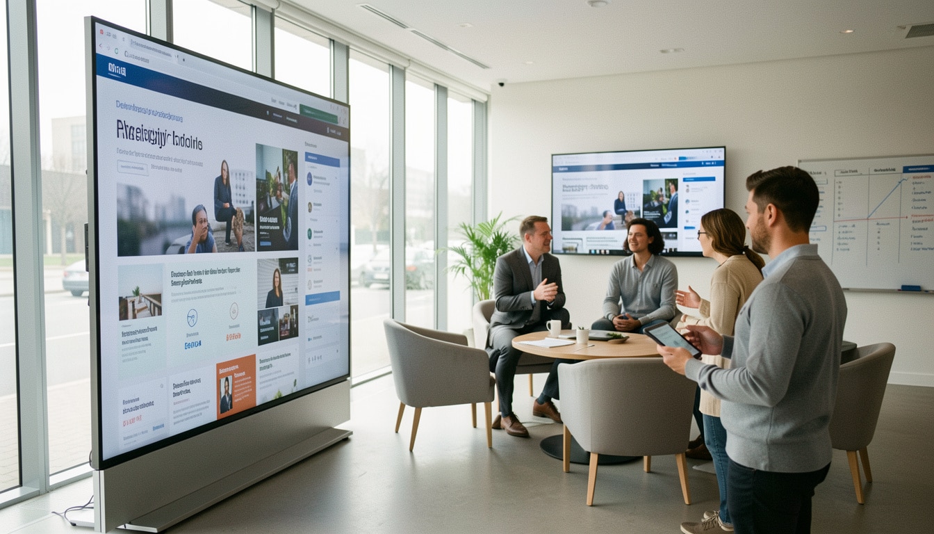 Choisir une solution d’affichage numérique efficace